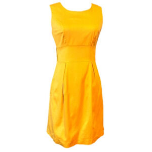YELLOW Sleeveless Dress